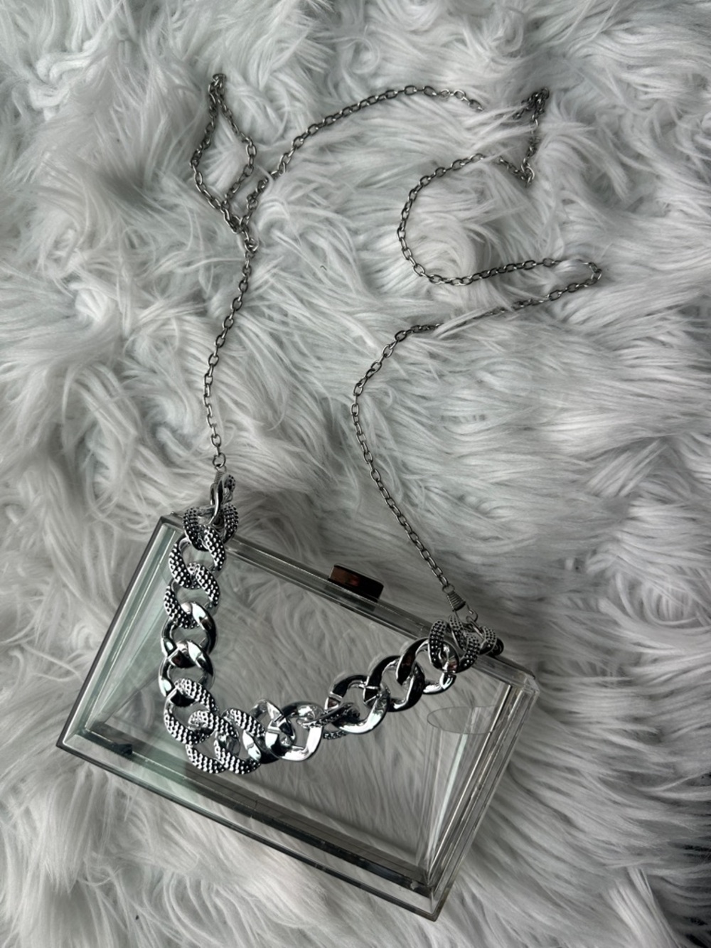 Chunky Silver Chain Necklace